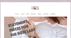 Desktop Screenshot of cheekydoodah.com